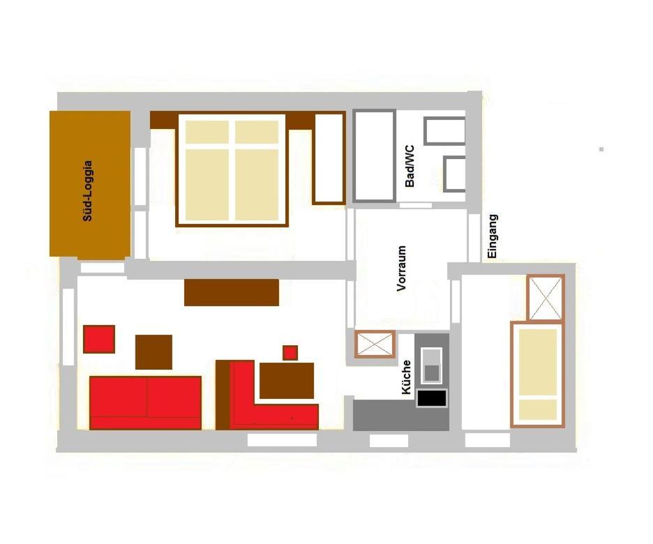 Appartements Vilsalp 탄하임 외부 사진
